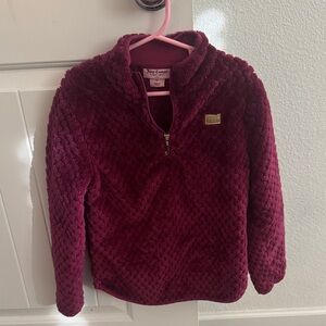 Kids Burgundy Pullover